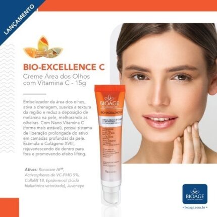 Bio Excellence C - Creme Área dos Olhos com Vitamina C