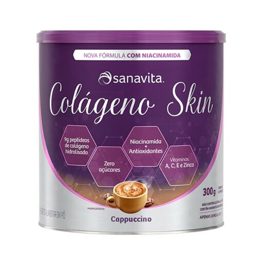 colágeno skin cappuccino sanavita