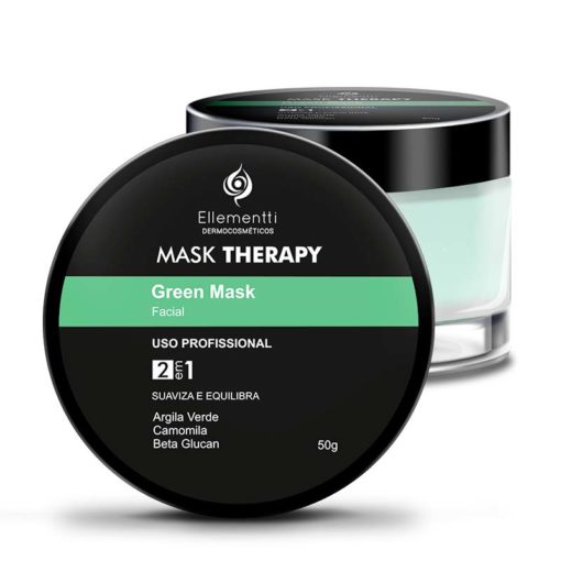 Mask Therapy Green Mask Argila Verde - 50g ellementti