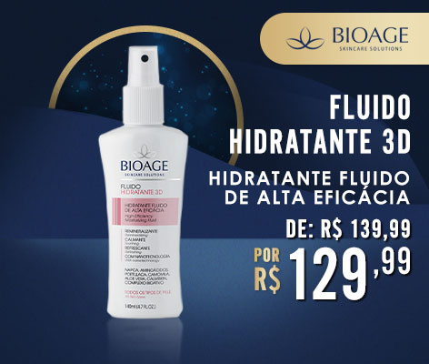 fluido hidratante 3d