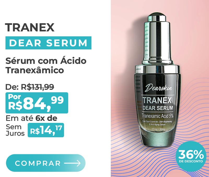 tranex dear serum serum com acido tranexamico