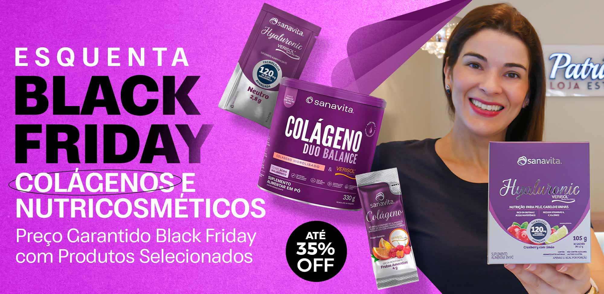 esquenta black friday colagenos e nutricosmeticos patricia elias