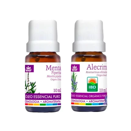kit Oleo de Menta Piperita + Oleo de Alecrim